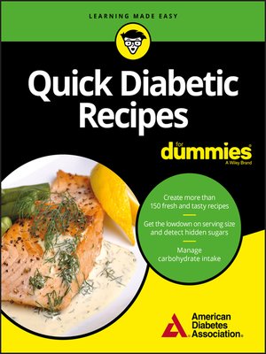 cover image of Quick Diabetic Recipes For Dummies